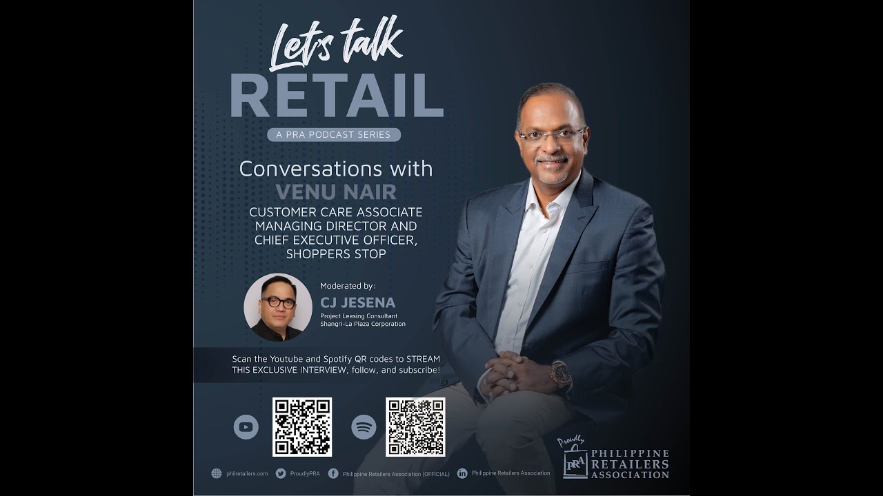 LTR Episode 32: Conversations with Venu Nair, Customer Care Associate, MD & CEO, Shoppers Stop
